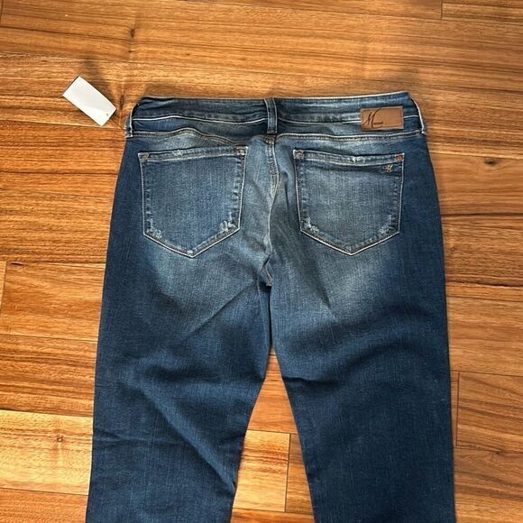 Mavi jeans Emma slim boyfriend jeans distressed mid rise woman's size 30 - Picture 6 of 10